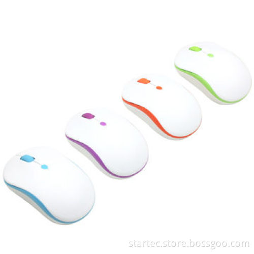 Wireless mouse for both left and right hand user